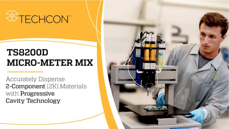 TECHCON Launches New Micro-Meter Mix Two-Component Dispensing System