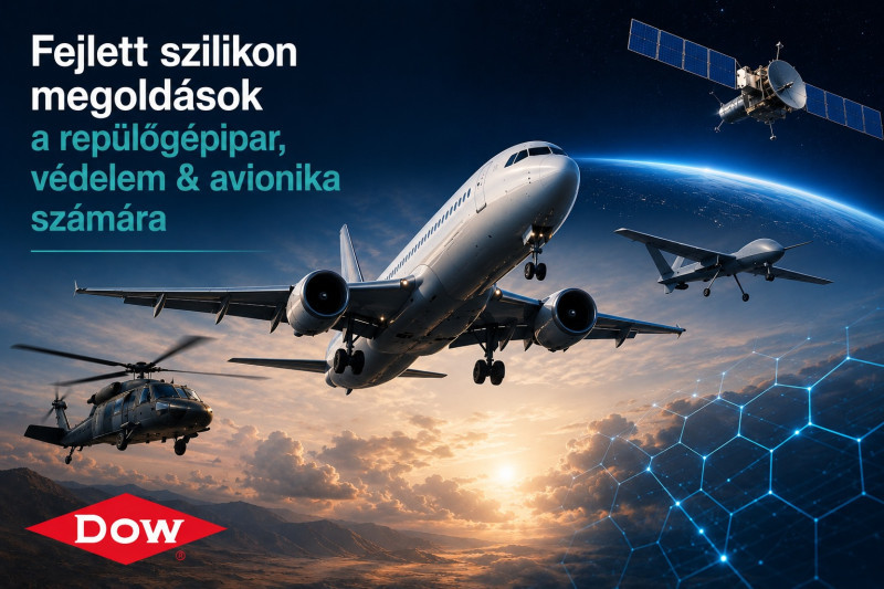 Fejlett szilikon megoldások a repülőgépipar, a védelem és az avionika számára